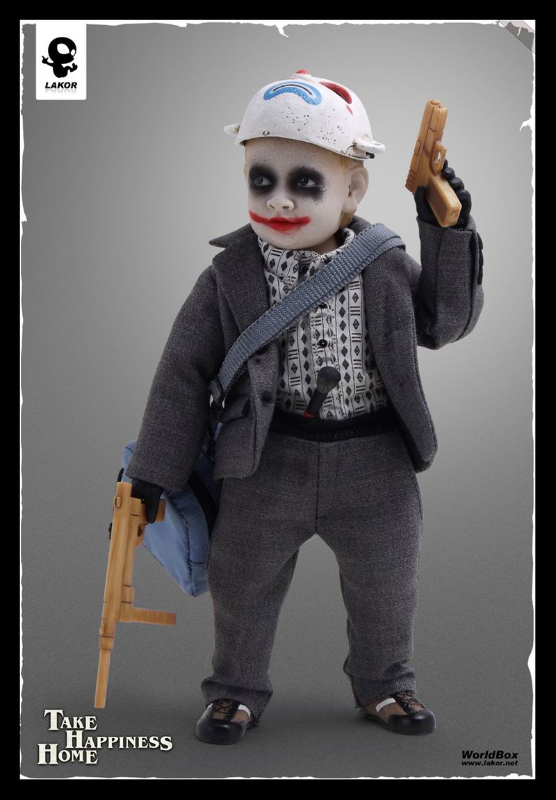 Illustration for article titled Please let this Joker Jr. Doll inspire a Dark Knight Babies line